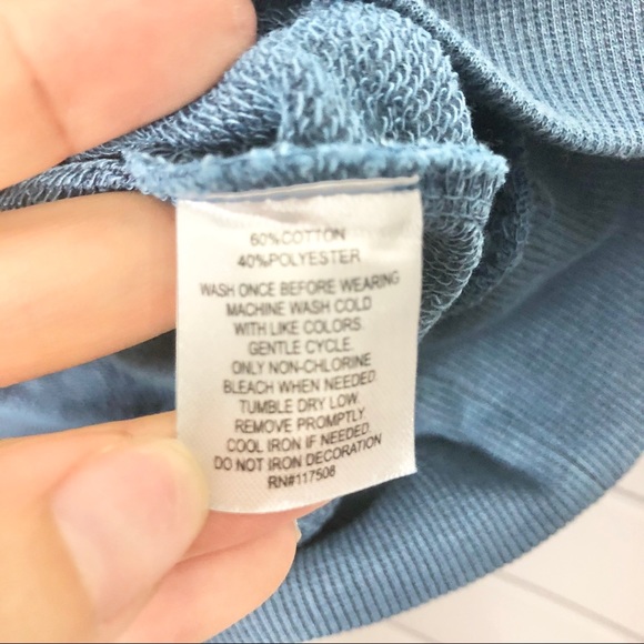 Junk Food Free Spirit Blue Sleeveless Graphic Top - Picture 4 of 6